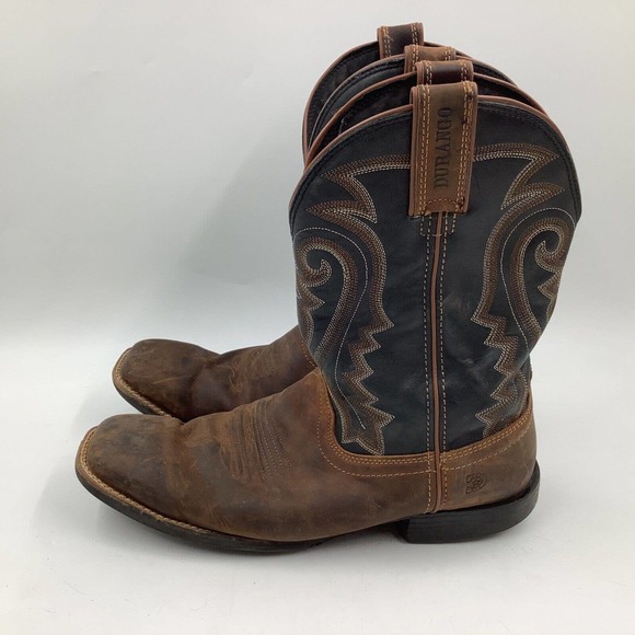 Durango Shoes Durango Mens 15m Westward Inca Brown Black Wide